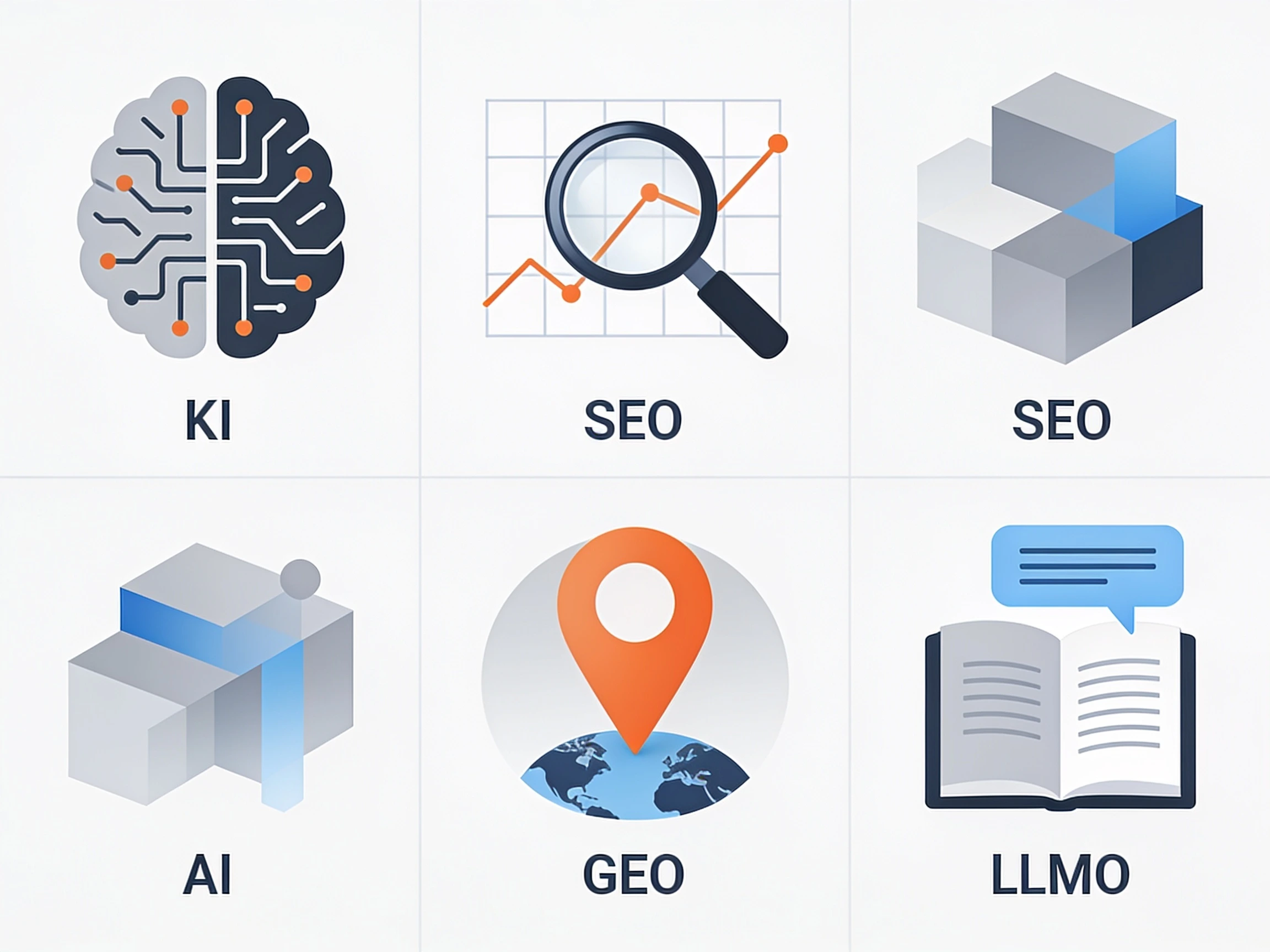 KI-Suchmaschinenoptimierung für KMU: GEO, AI SEO und LLMO verständlich erklärt